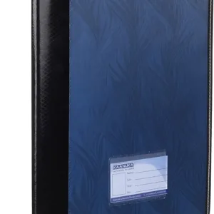 Executive Portfolio File Folder – Legal Size Document Holder with 20 Leafs