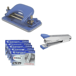 Punching Machine Small with Stapler + Stapler Pin