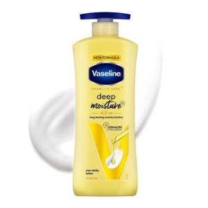 Vaseline Deep Moisture Body Lotion |For Dry Skin|Cushion Soft Skin| With Ceramides Hyaluron Moisture Fillers 400ml